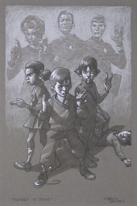 Picture of Sketch- Phasers to Stun